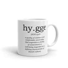 Load image into Gallery viewer, Hygge Definition Mug - Simple Hygge Life | Creating a Happy, Cozy Life!