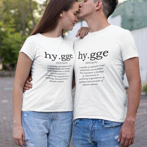 Hygge Definition Unisex T-shirt - Simple Hygge Life | Creating a Happy, Cozy Life!