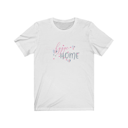 Hygge Home Unisex Jersey Short Sleeve Tee - Simple Hygge Life | Creating a Happy, Cozy Life!