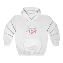 Load image into Gallery viewer, hygge LOVE Unisex Heavy Blend™ Hooded Sweatshirt - Simple Hygge Life | Creating a Happy, Cozy Life!