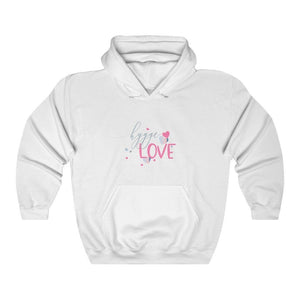 hygge LOVE Unisex Heavy Blend™ Hooded Sweatshirt - Simple Hygge Life | Creating a Happy, Cozy Life!