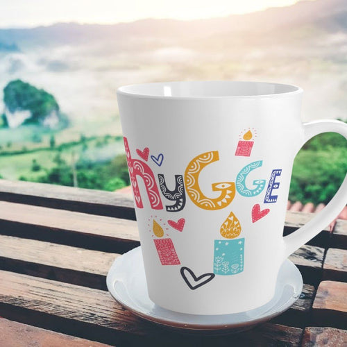 Scandi Design Collection Latte Mug 12 oz - Simple Hygge Life | Creating a Happy, Cozy Life!