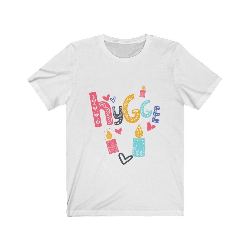 Scandi Design Collection Unisex Jersey Short Sleeve Tee - Simple Hygge Life | Creating a Happy, Cozy Life!