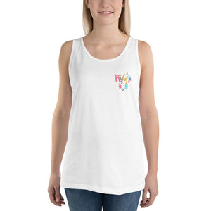 Scandi Design Collection Unisex Tank Top - Simple Hygge Life | Creating a Happy, Cozy Life!
