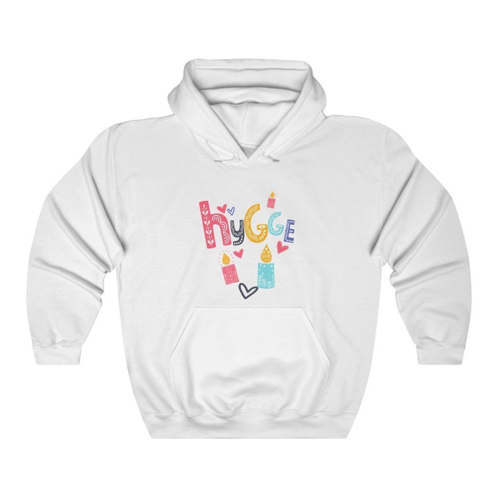 Scandi Design Unisex Heavy Blend™ Hooded Sweatshirt - Simple Hygge Life | Creating a Happy, Cozy Life!